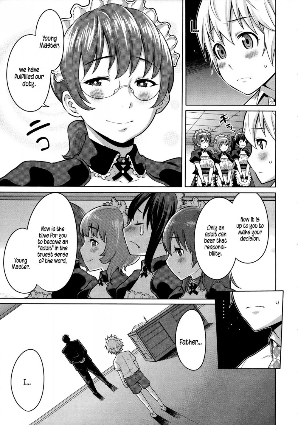 Hentai Manga Comic-Maid x4-Chapter 5-7